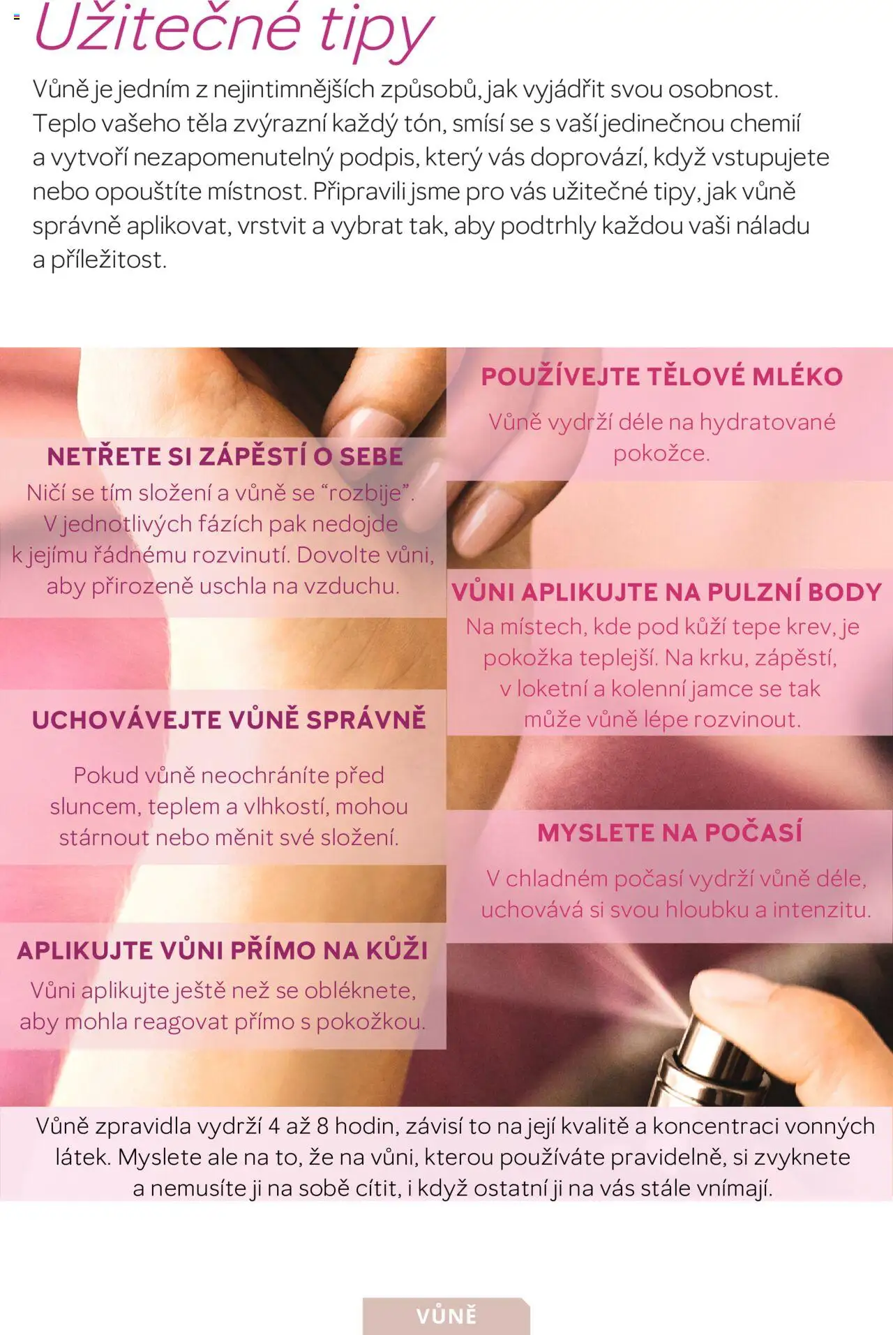 Mary Kay katalog vůní od 07.12.2024 | Strana: 7 | Produkty: Tělové mléko, Mléko, Body