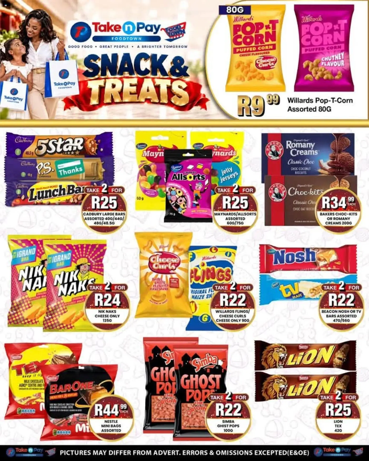 New Take n Pay catalogue – valid from 19/10/2026 | Page: 12 | Products: Corn, Chutney, TV, Milk