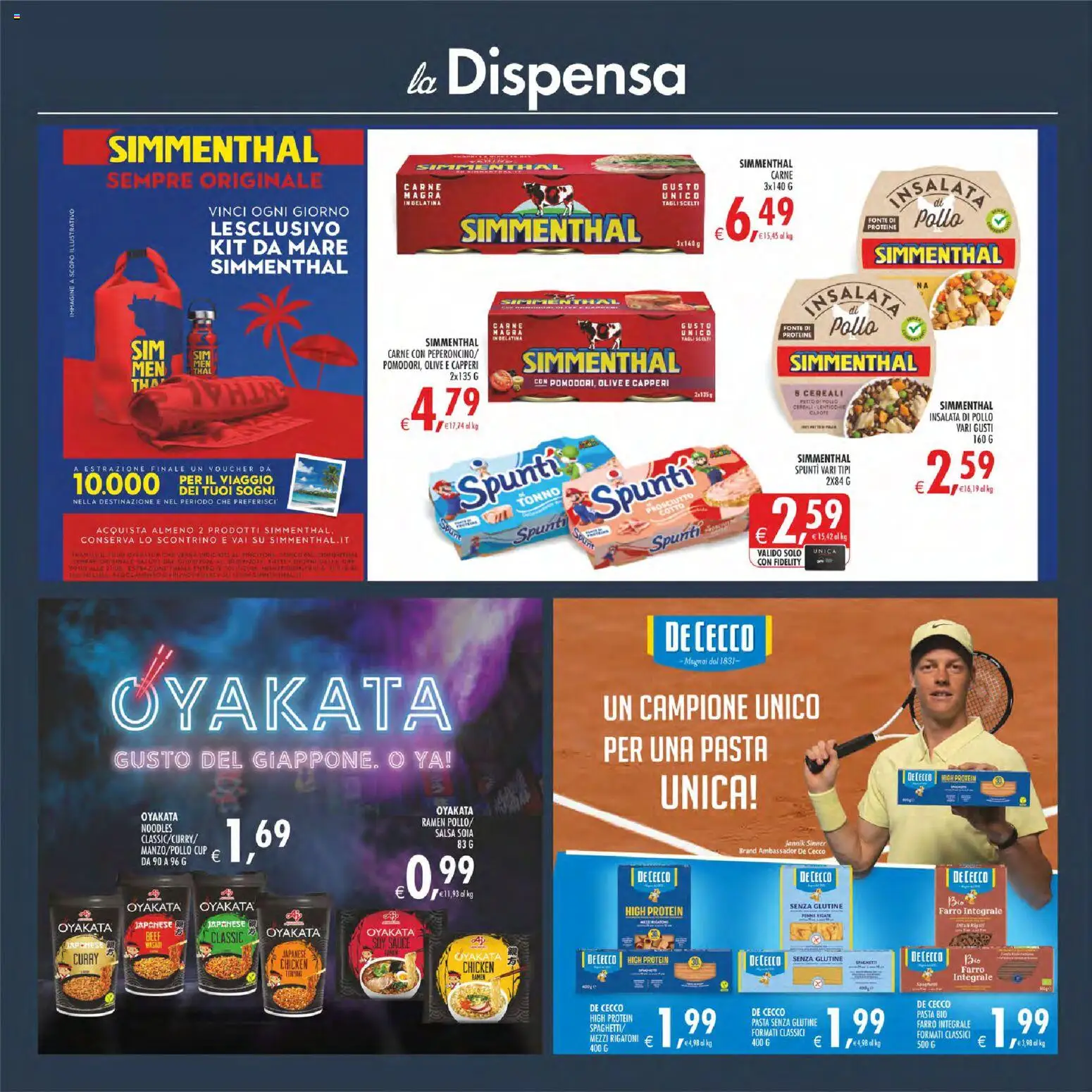 Volantino Decò del 30/06/2026 | Pagina: 4 | Prodotti: Cereali, Insalata, Carote, Pasta