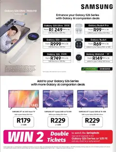 Vodacom specials catalogue – valid from 09.06.2026 | Page: 12 | Products: Watch, TV