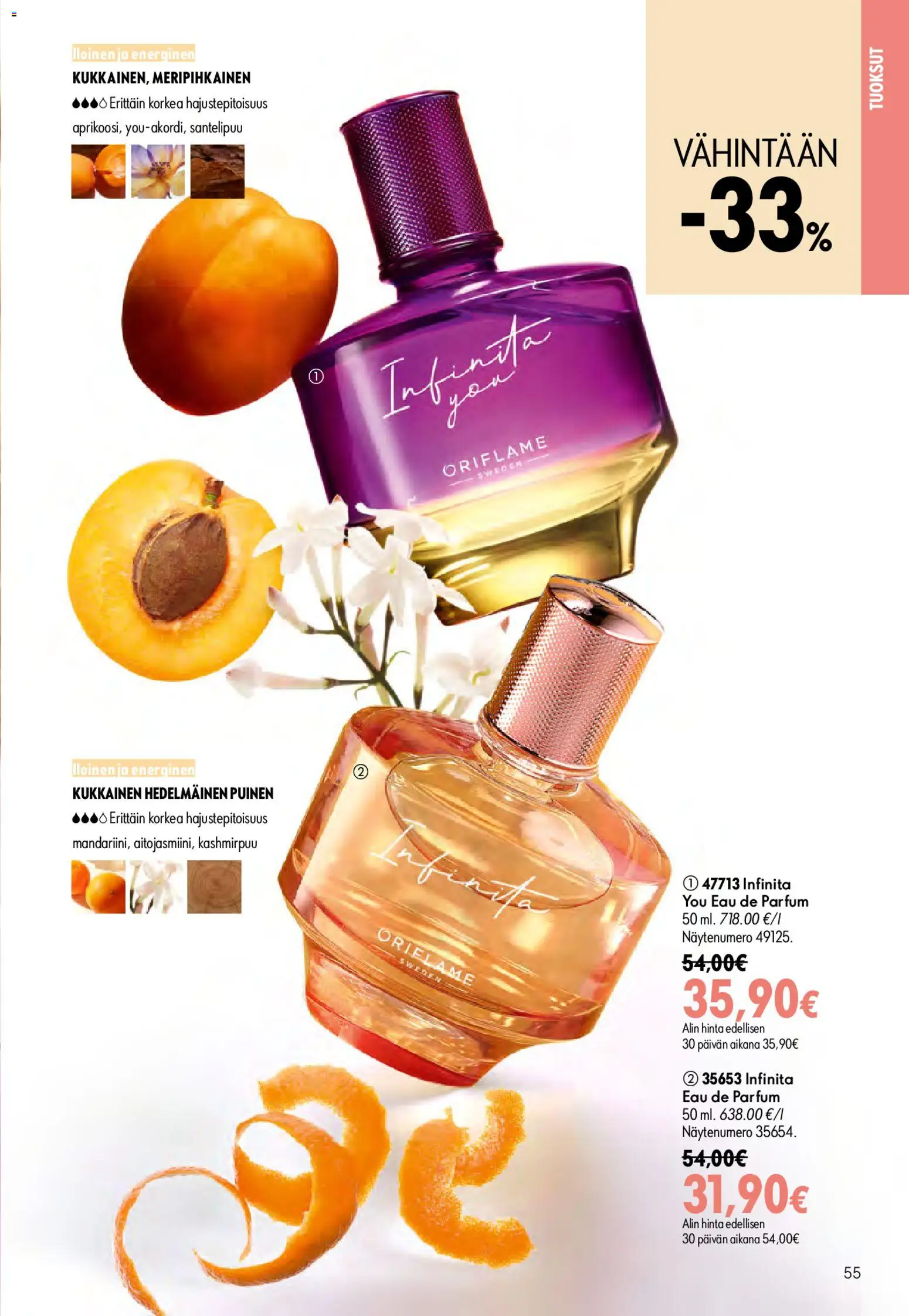 Oriflame - Esite 10 – voimassa 15/07/2026 alkaen | Sivu: 55