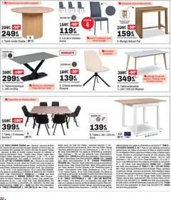 But - Prévisualisation de But catalogue easy rentrée valide à partir de 21/07/2026 | Page: 22 | Produits: Table extensible, Kaki, Mousse, Chaise