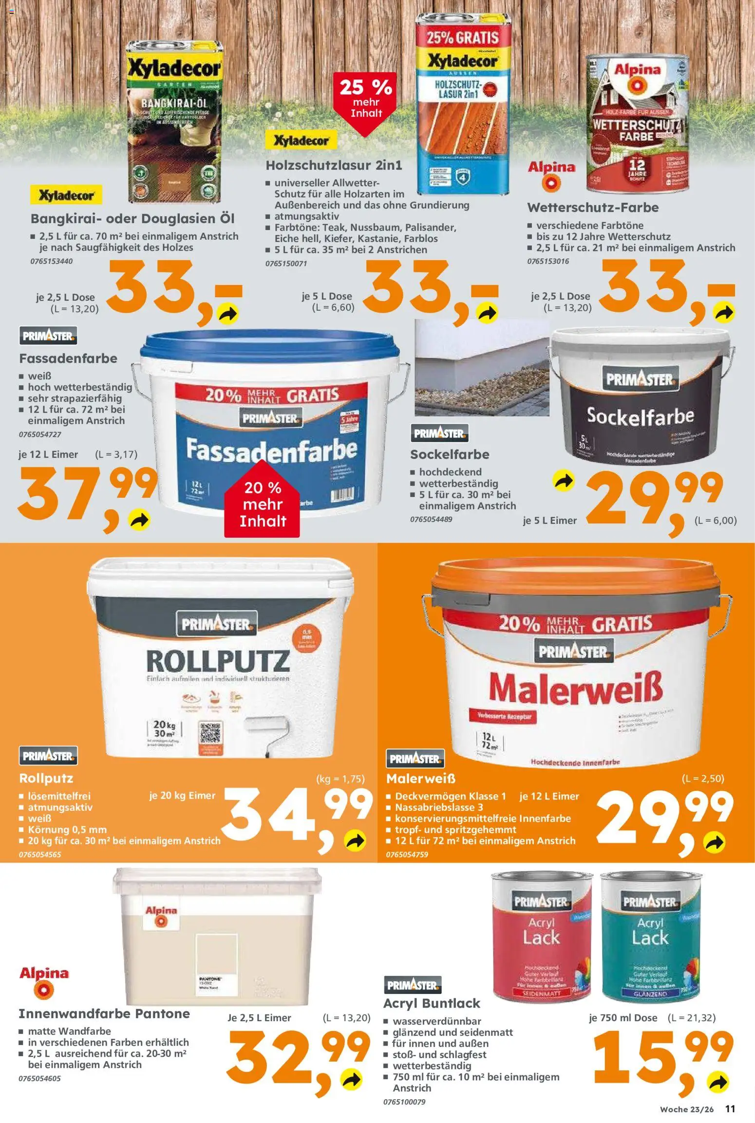 Globus Baumarkt Prospekt – gültig ab 31.05.2026 | Seite: 11