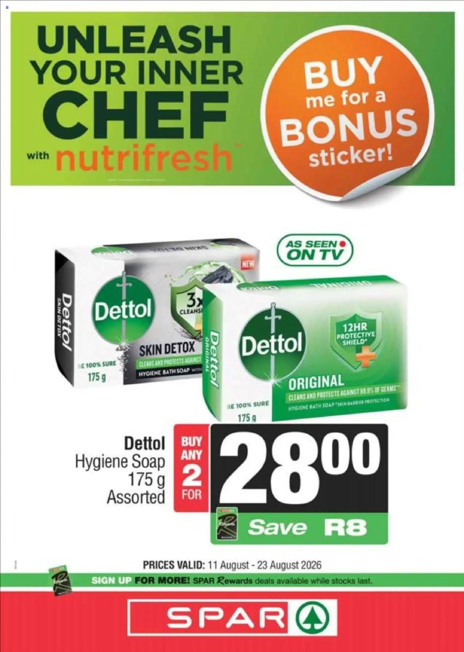 New Spar catalogue – valid from 11/08/2026 | Page: 6