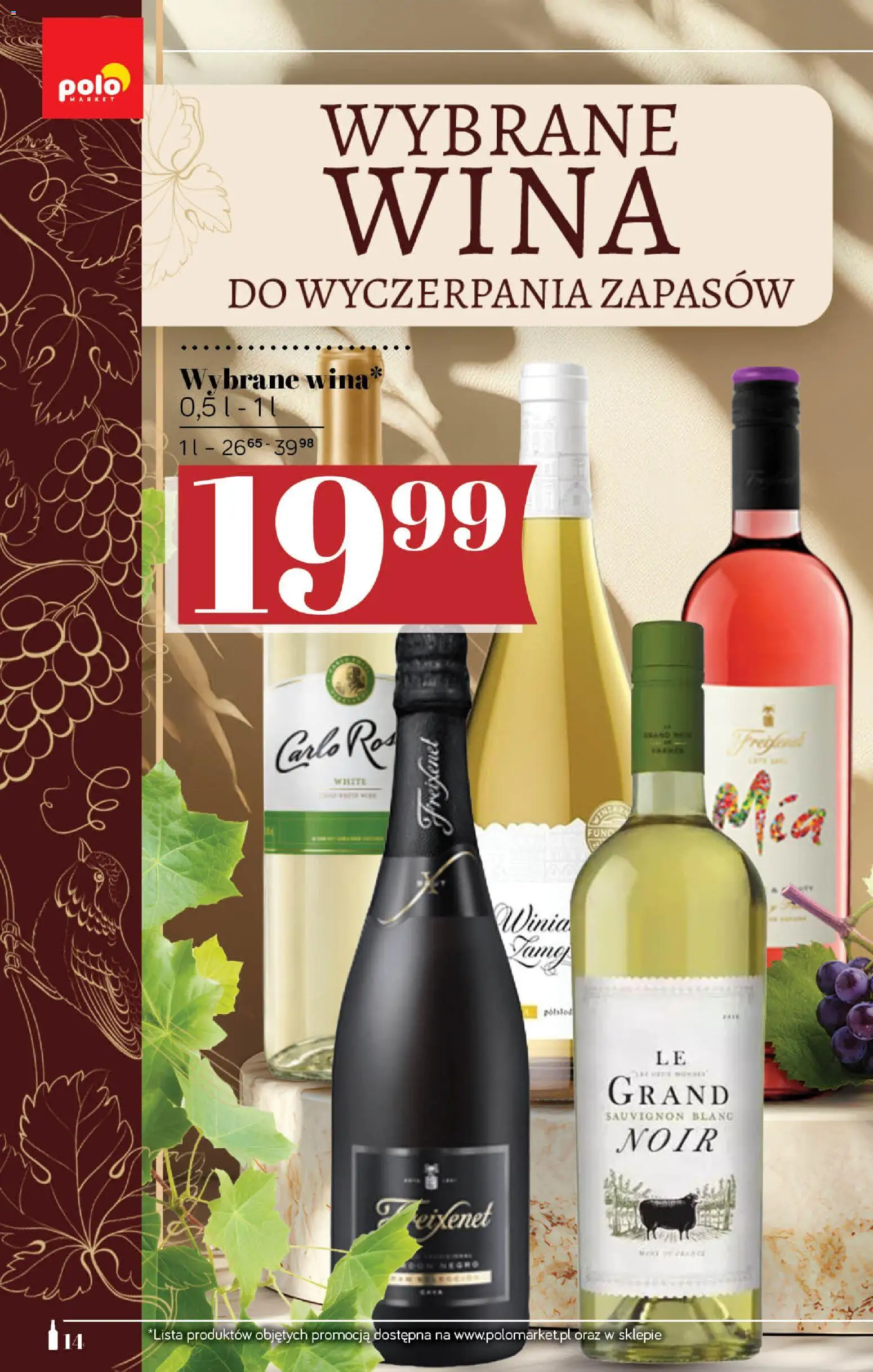 POLOmarket katalog - Alkoholi od 10.09.2026 | Strona: 14 | Produkty: Sauvignon Blanc