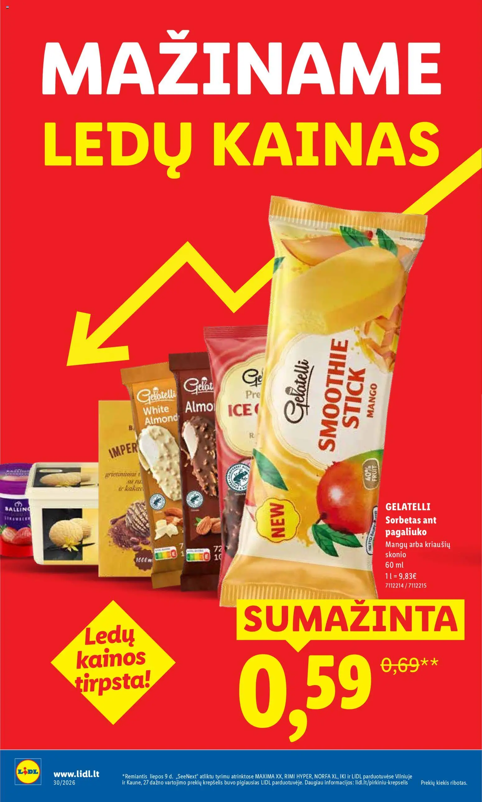 LIDL akcijos nuo 2026.07.20 | Puslapis: 4 | Prekių: Salota, Pievagrybiai