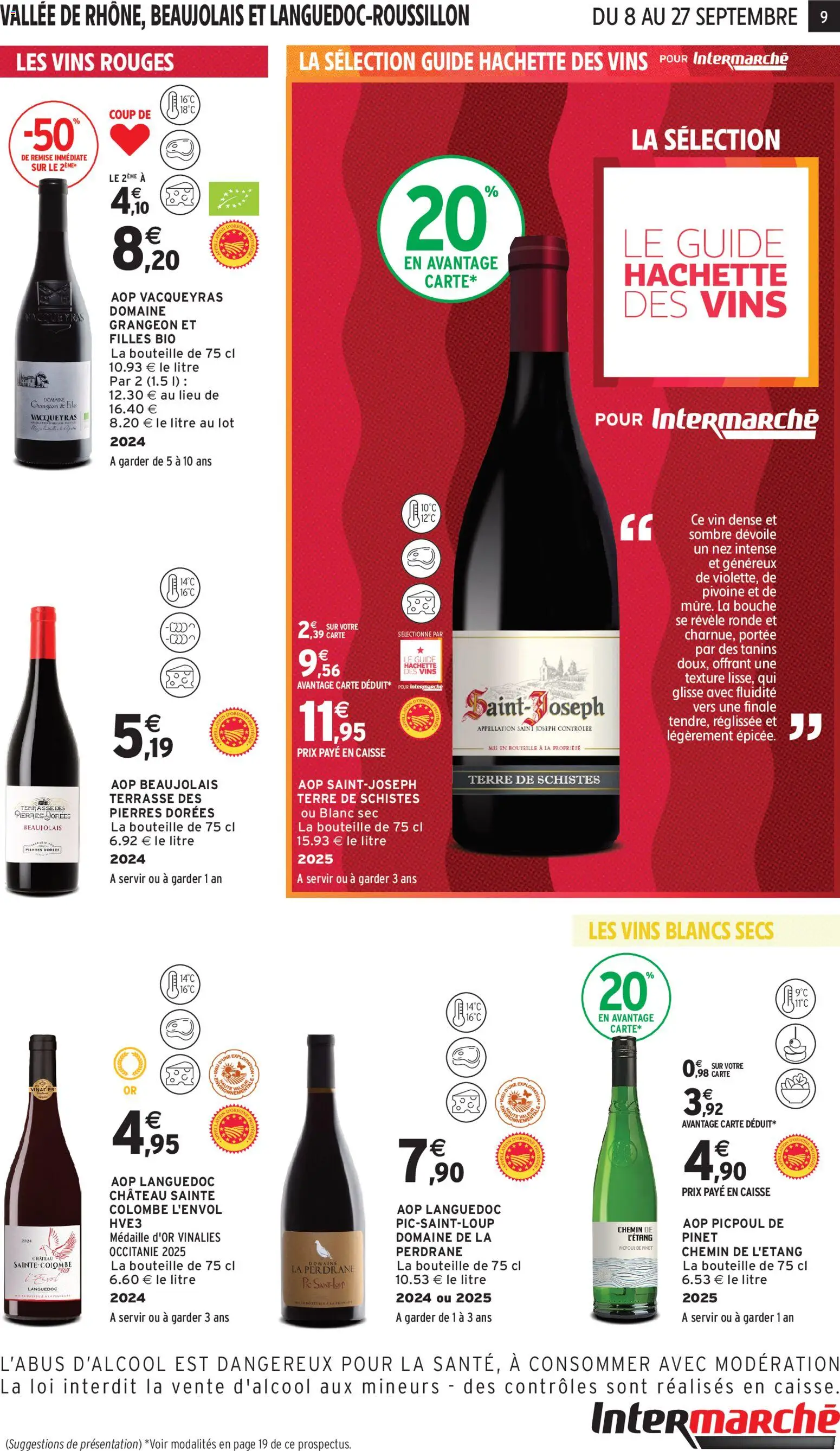 {H1} | Page: 9 | Produits: PC, Pivoine, Bouteille, Vin