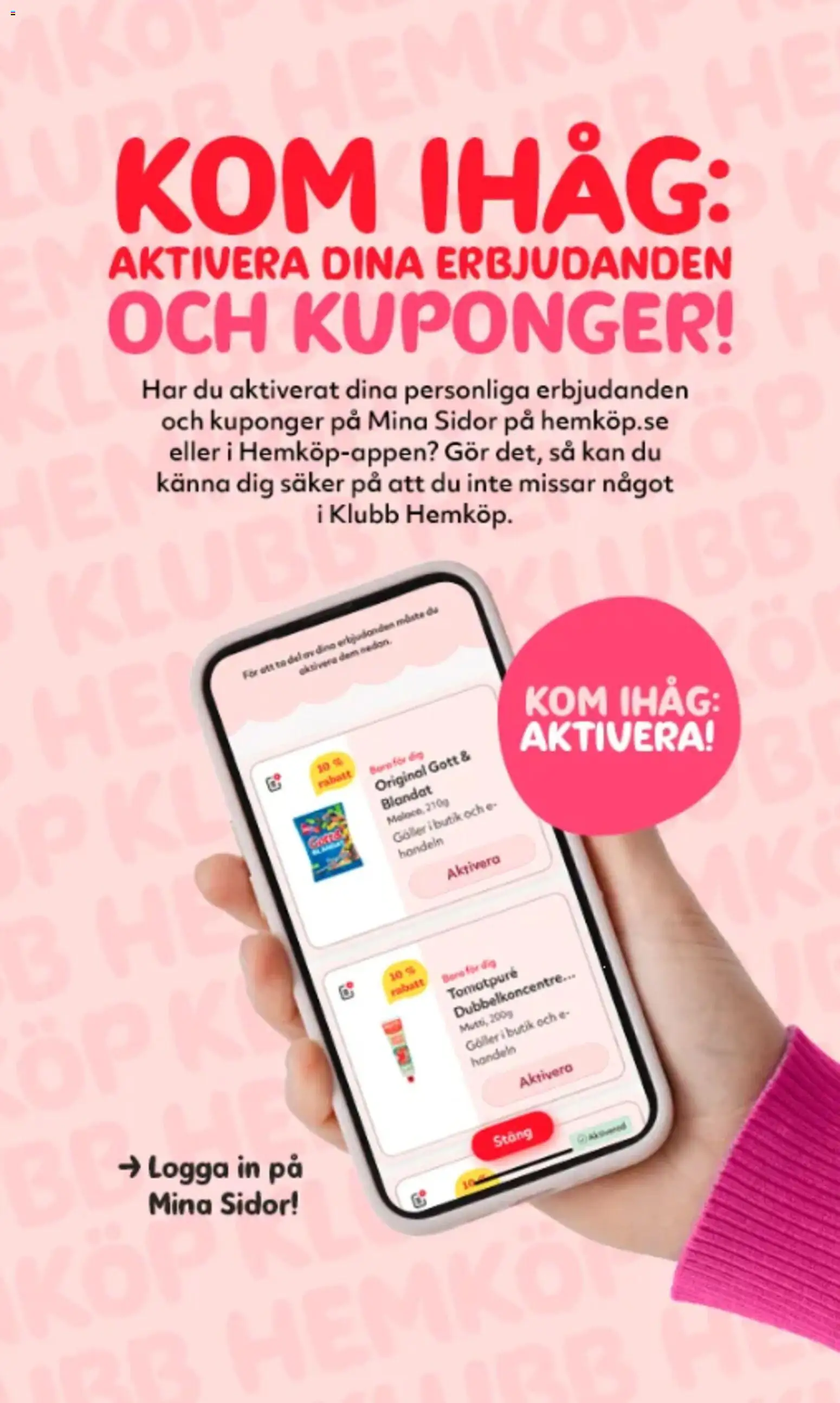 Hemköp reklamblad aktuell från 17/08/2026 | Sida: 6 | Produkter: Galler, Tomatpure
