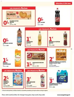 Auchan - Prévisualisation de BARRES DE CÉRÉALES CACAHUÈTES PEANUT DELIGHT NAKD, BARRES DE CÉRÉALES CACAHUÈTES PEANUT DELIGHT NAKD 4 x 35 g valide à partir de 15/09/2026 | Page: 11