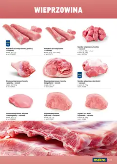 Pogląd oferty "Makro Gazetka - Ultra fresh" - ważna od 01.03.2026 | Strona: 123 | Produkty: Golonka, Szynka, Polędwiczki wieprzowe, Polędwiczki