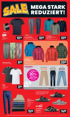 Famila Sale ab 03.08.2026 gültig | Seite: 4 | Produkte: Daunenjacke, Bad, Hose, Jeans