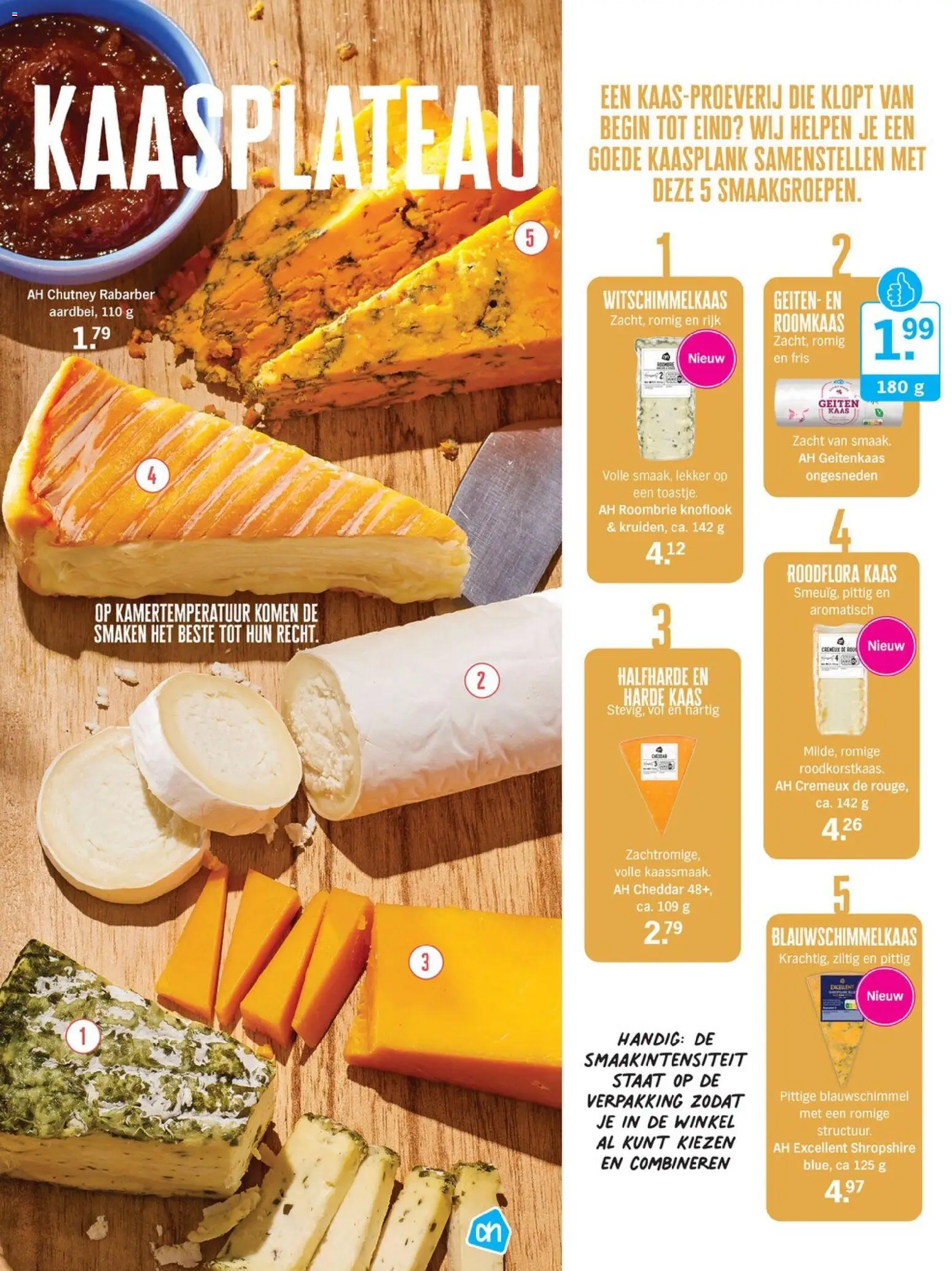 {H1} | Pagina: 8 | Producten: Harde kaas, Cheddar, Geitenkaas, Knoflook