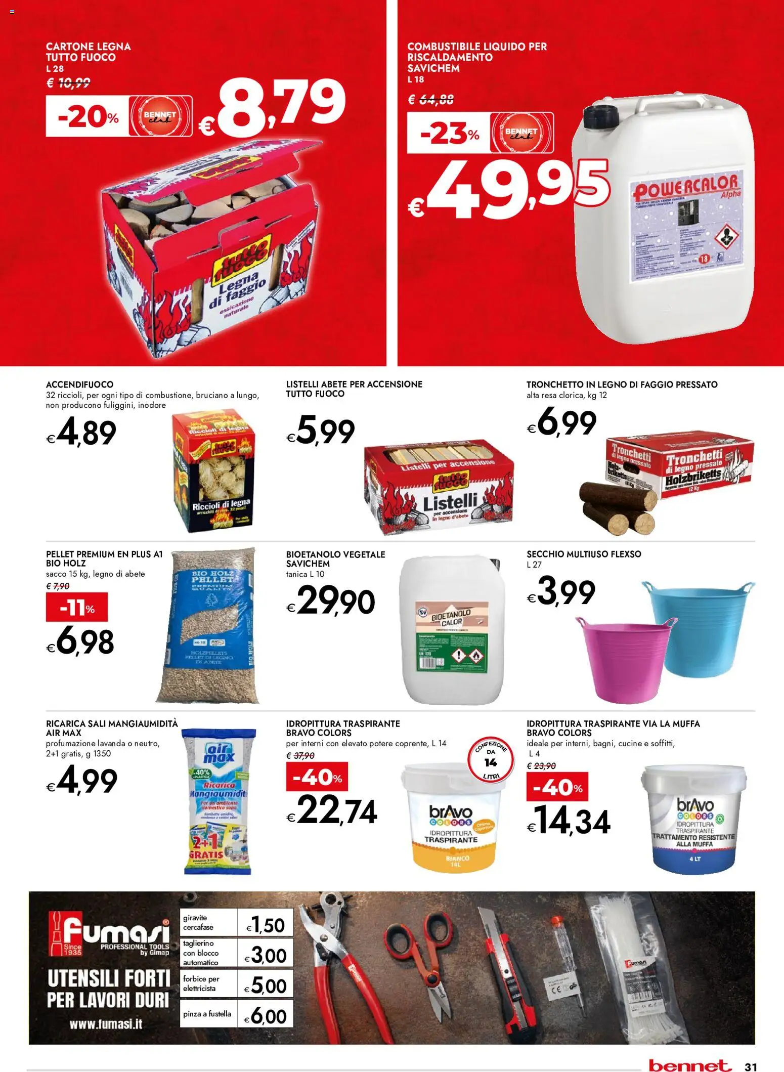 Volantino bennet del 24/09/2026 | Pagina: 31