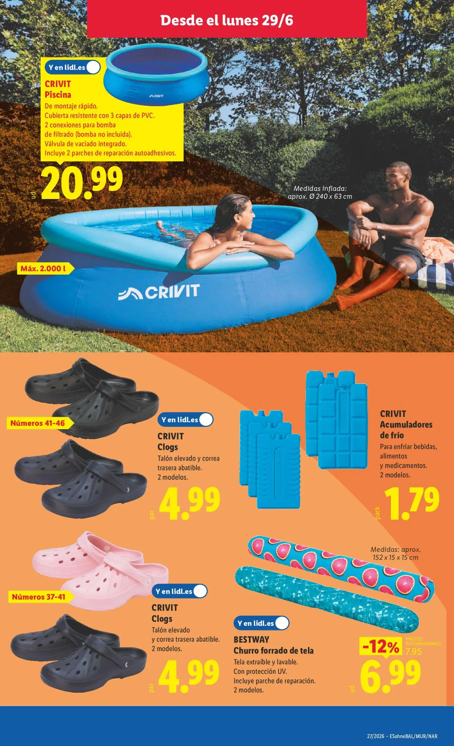 Lidl folleto de bazar │ válido desde el 29/06/2026 | Página: 15