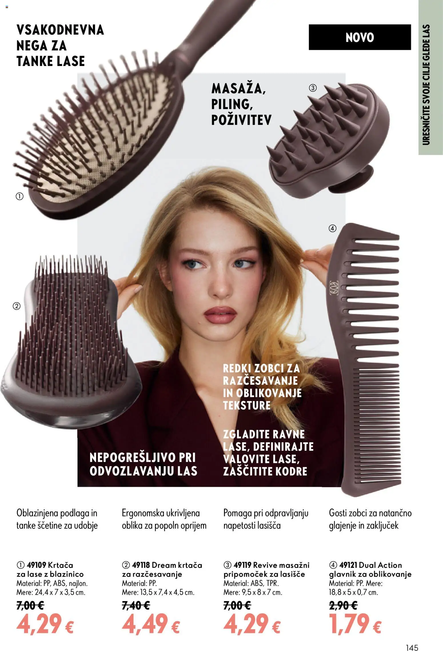 Novi Oriflame katalog ponudbe – veljaven od 16.09.2026 | Stran: 145 | Izdelki: Glavnik, Krtaca