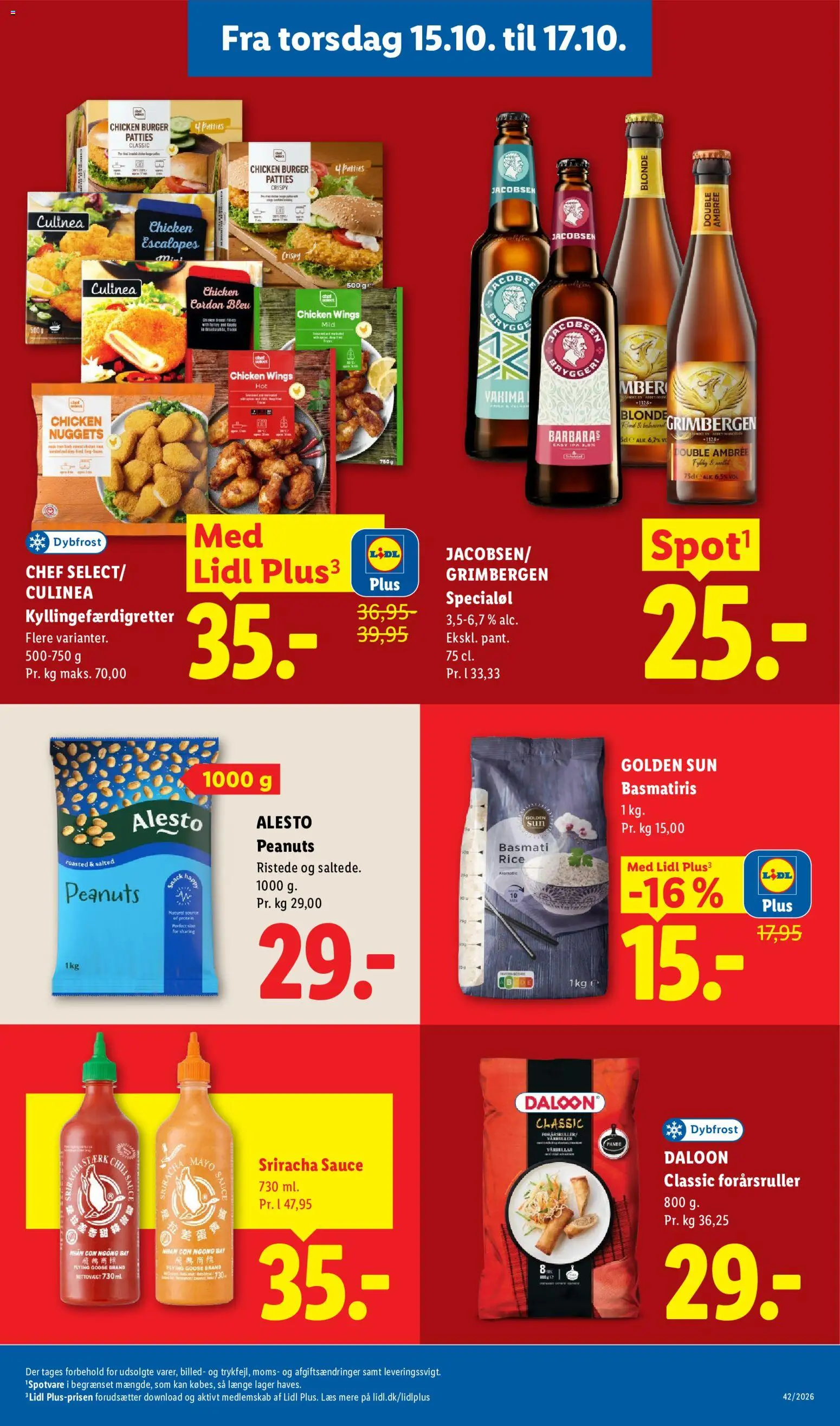 Lidl tilbudsavis – gyldig fra 11/10/2026 | Side: 37 | Produkter: Nuggets, Peanuts, Søm