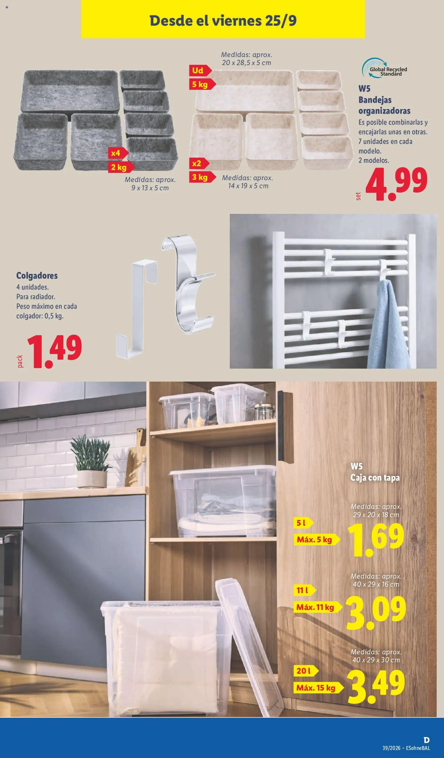 Lidl folleto de bazar │ válido desde el 21/09/2026 | Página: 21