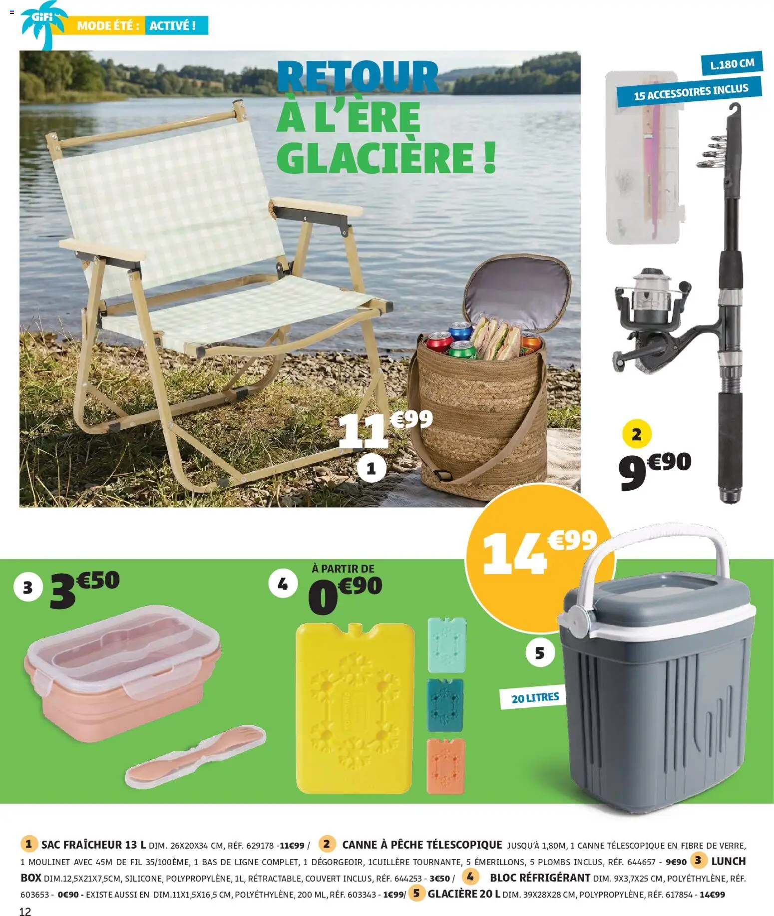 {H1} | Page: 12 | Produits: Sac, Pêche, Glacière