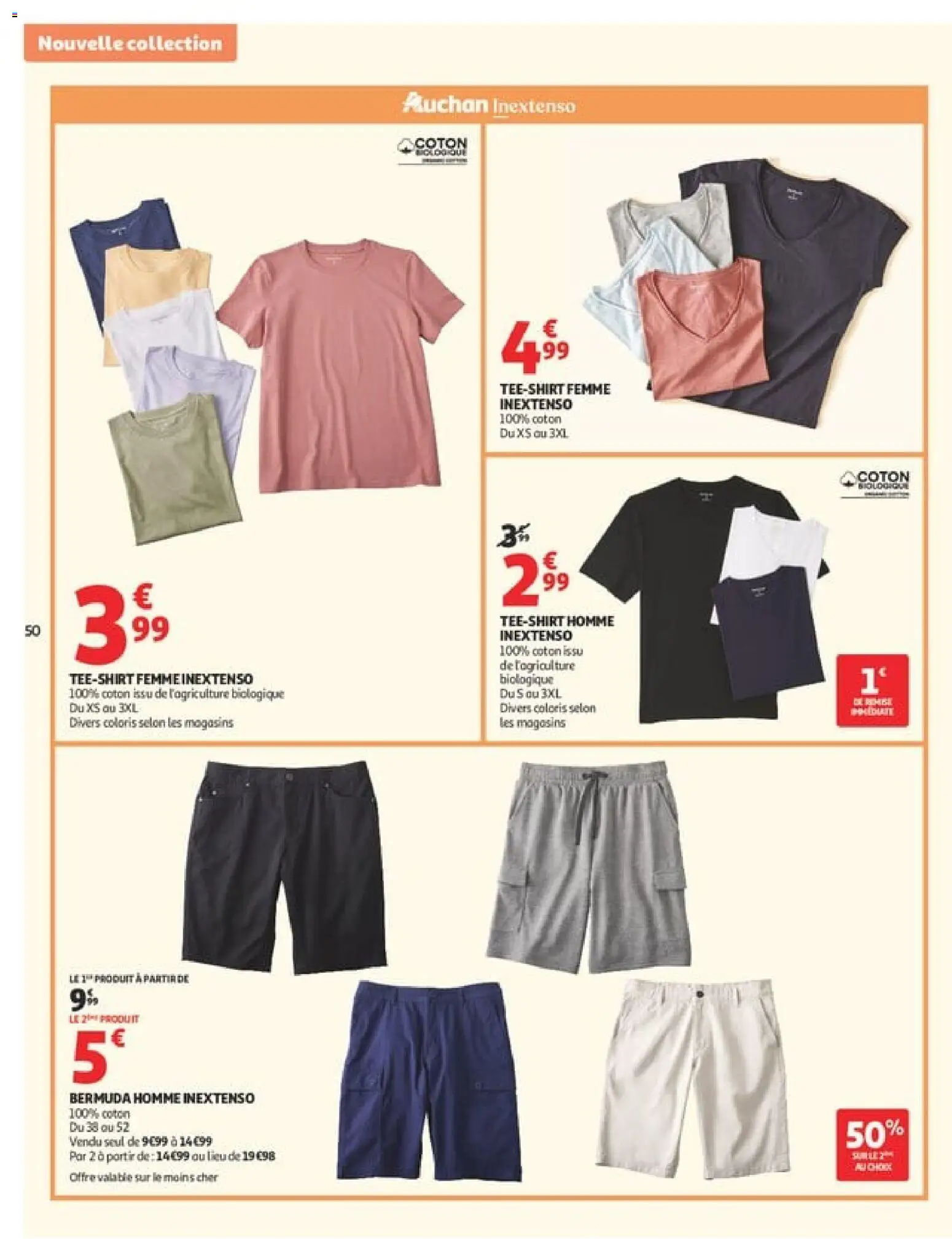 {H1} | Page: 50 | Produits: Bermuda, Coton