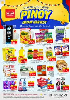 Preview of Nesto Pinoy Bayani Harvest, Al Ain valid from 27 Aug, 2026