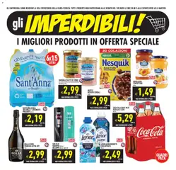 Anteprima del volantino PIM Supermercati volantino valido a partire dal 22/07/2026 | Pagina: 3 | Prodotti: Shampoo, Acqua, Olio, Acqua minerale
