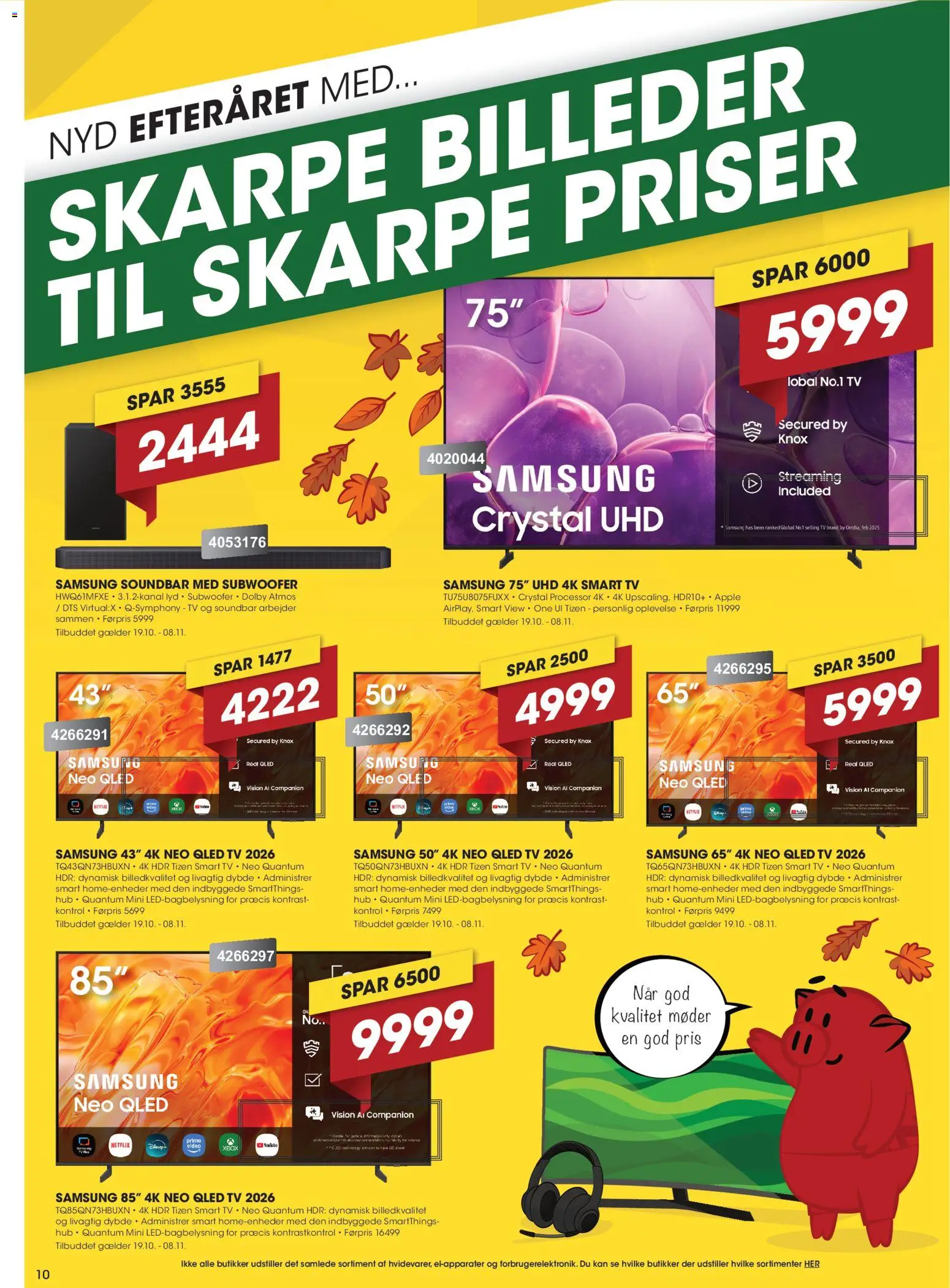 Punkt1 tilbudsavis – gyldig fra 19/10/2026 | Side: 10