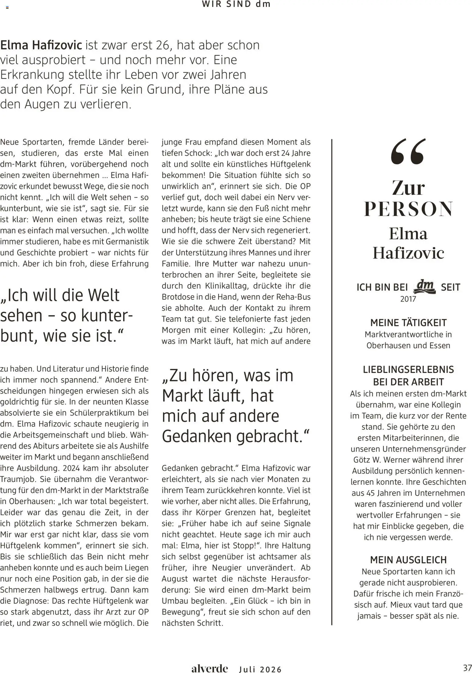 dm drogerie Prospekt (ab 01.07.2026) zum Blättern — page 36