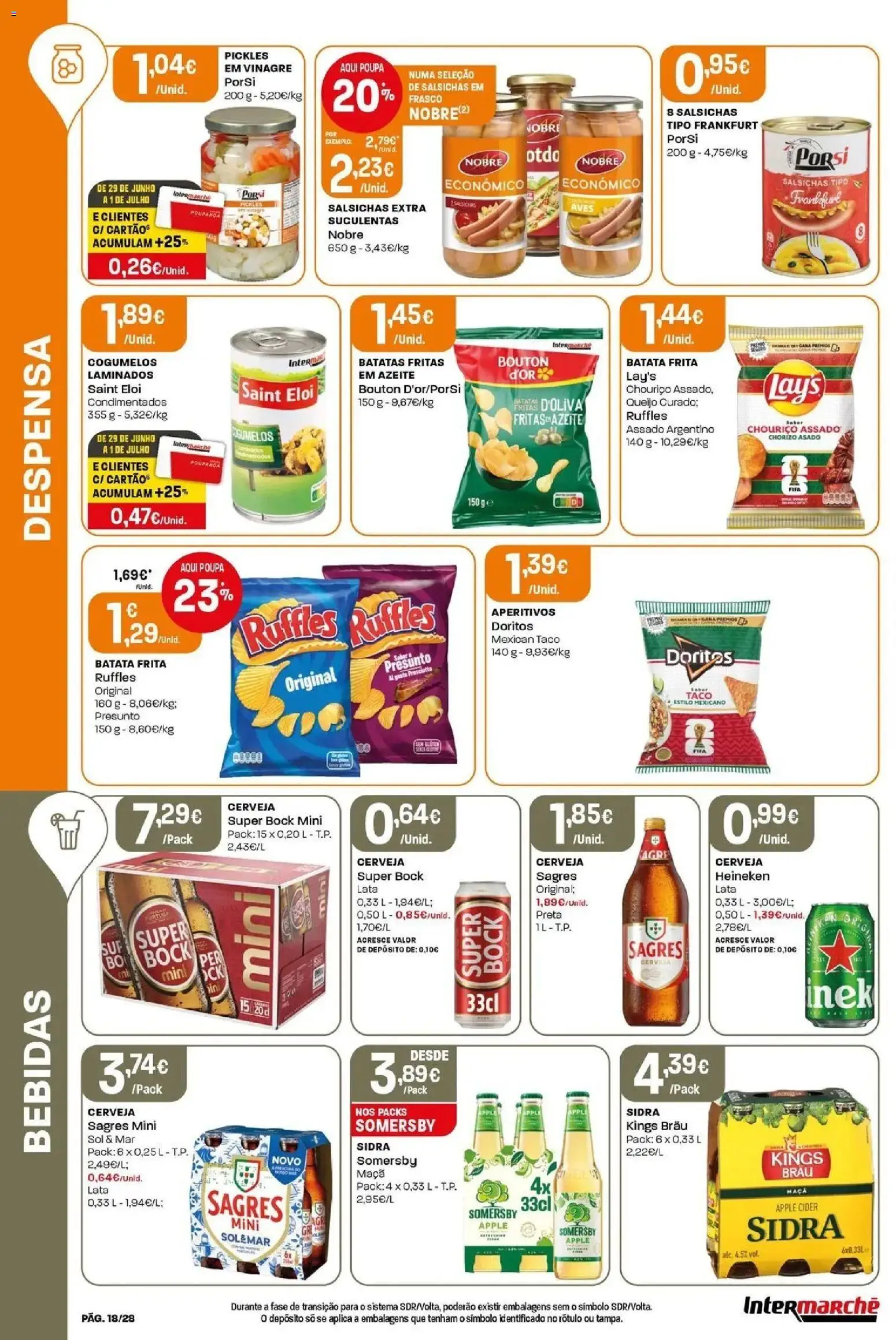 Intermarché - Isto é que são preços BAIXOS │ válido de 25/06/2026 | Página: 18