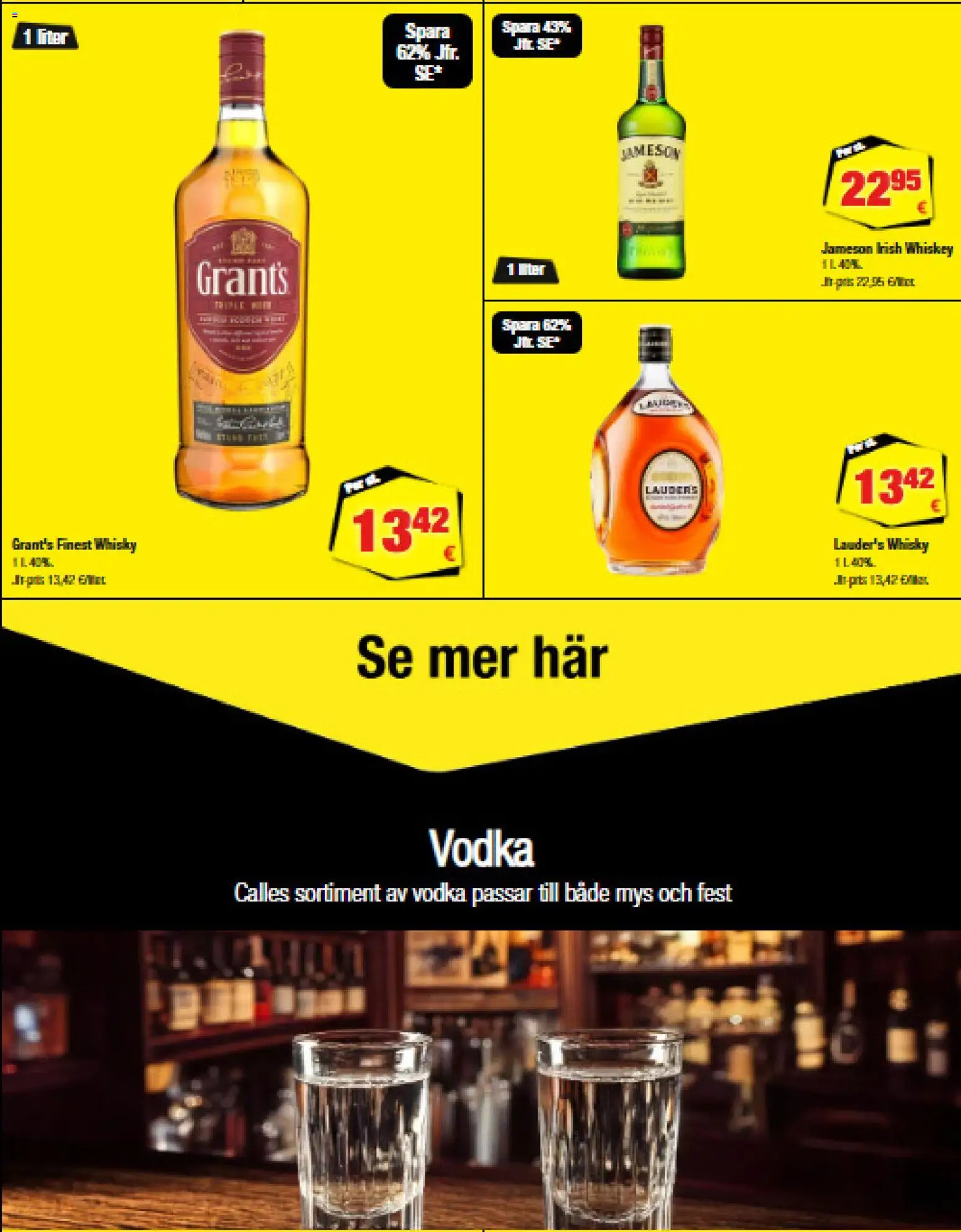 Calle tilbudsavis – gyldig fra 02/09/2026 | Side: 3 | Produkter: Vodka, Whisky
