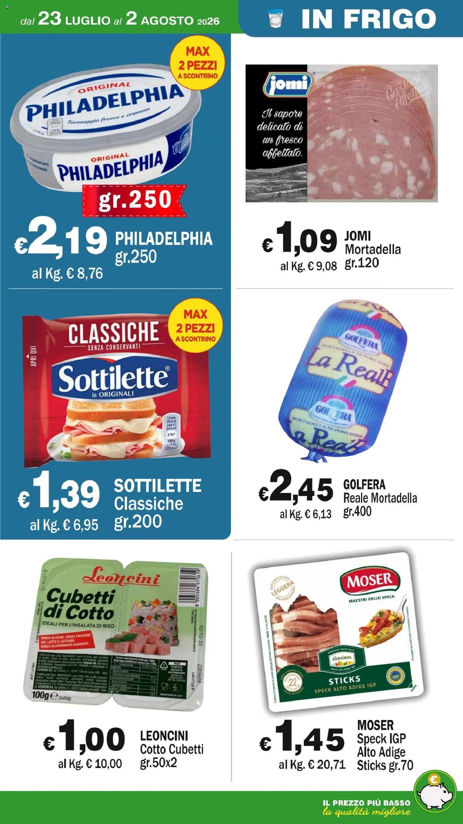 Volantino Primo Prezzo del 23/07/2026 | Pagina: 45