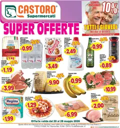 Anteprima del volantino Il Castoro volantino Guidonia, Ostia, Tivoli valido a partire dal 20.05.2026