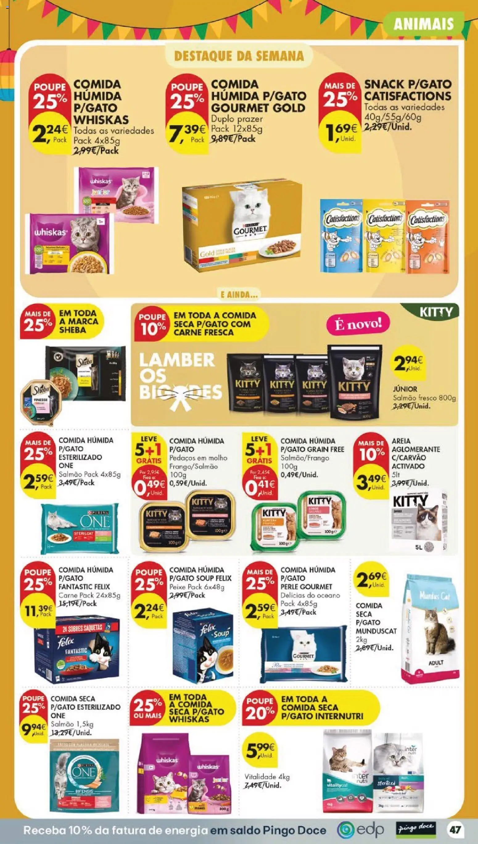 Pingo Doce folheto │ válido de 16.06.2026 | Página: 51 | Produtos: Areia, Salmão, Peixe, Carne