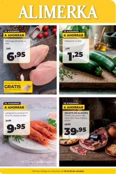 Vista previa Alimerka folleto válido desde el 19/10/2026