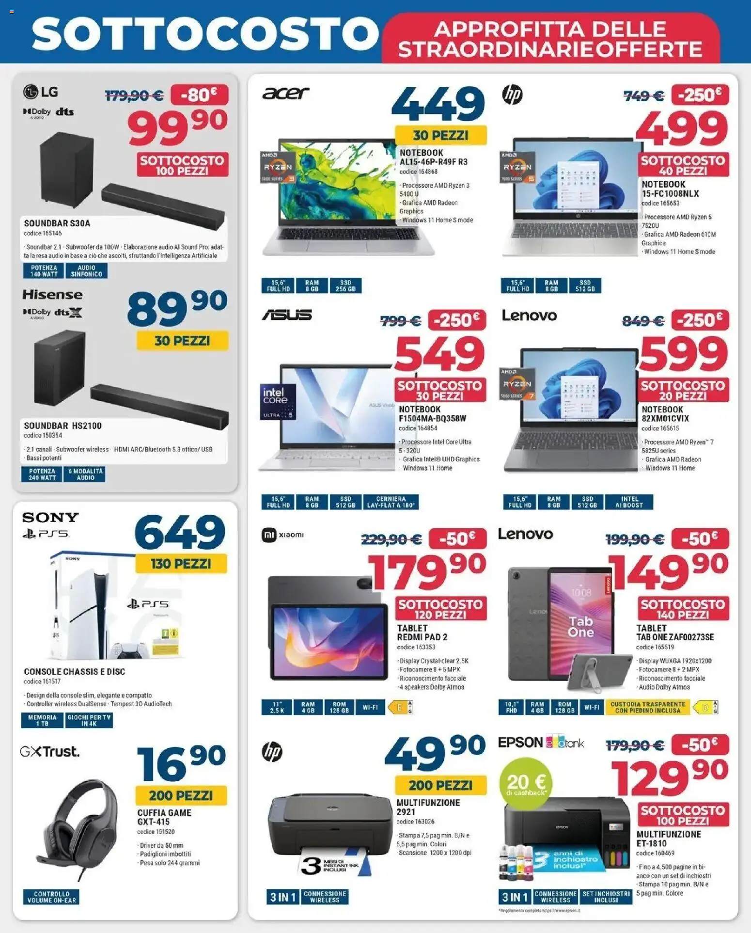 Volantino Trony del 22/10/2026 | Pagina: 3