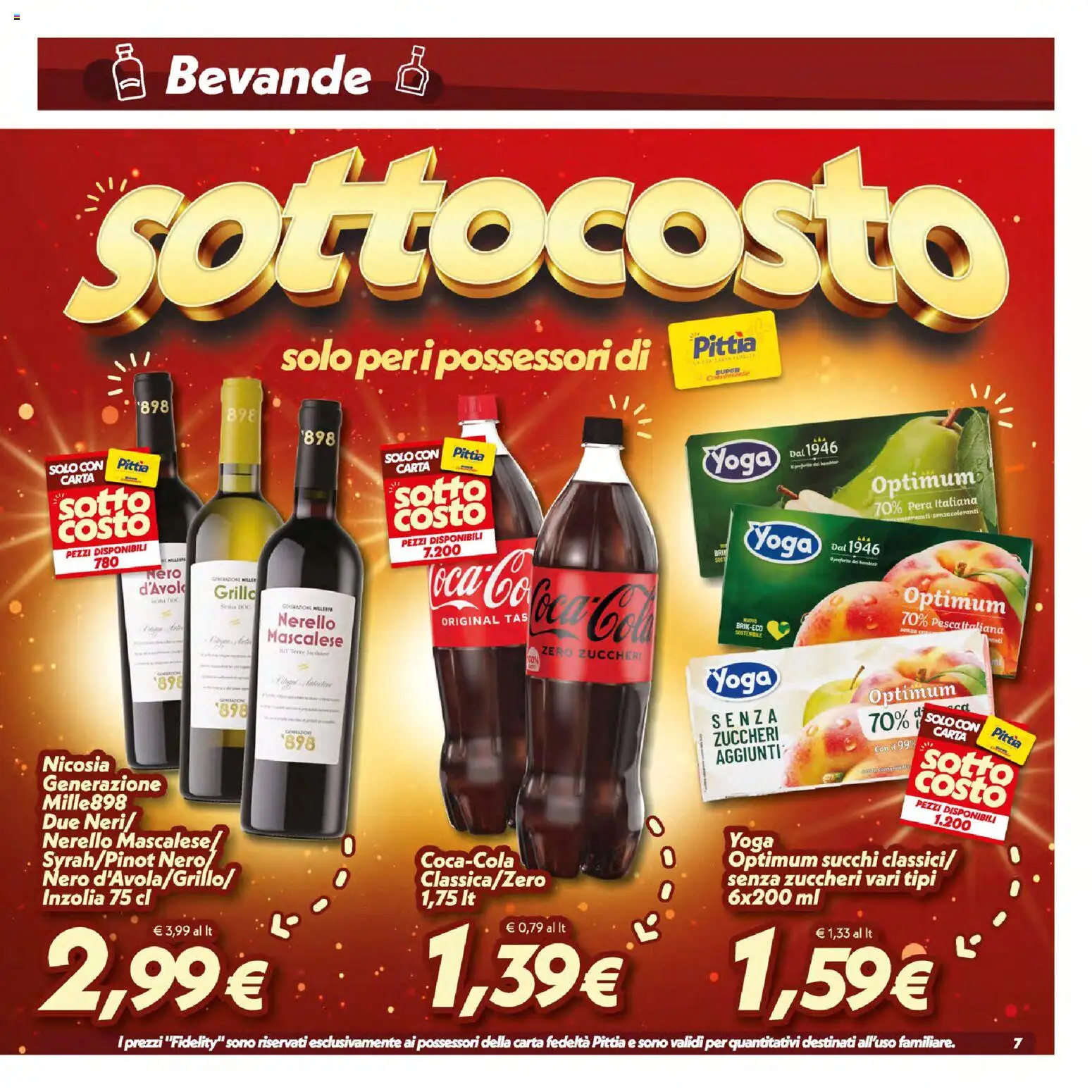 Volantino SuperConveniente del 16/07/2026 | Pagina: 7 | Prodotti: Pera