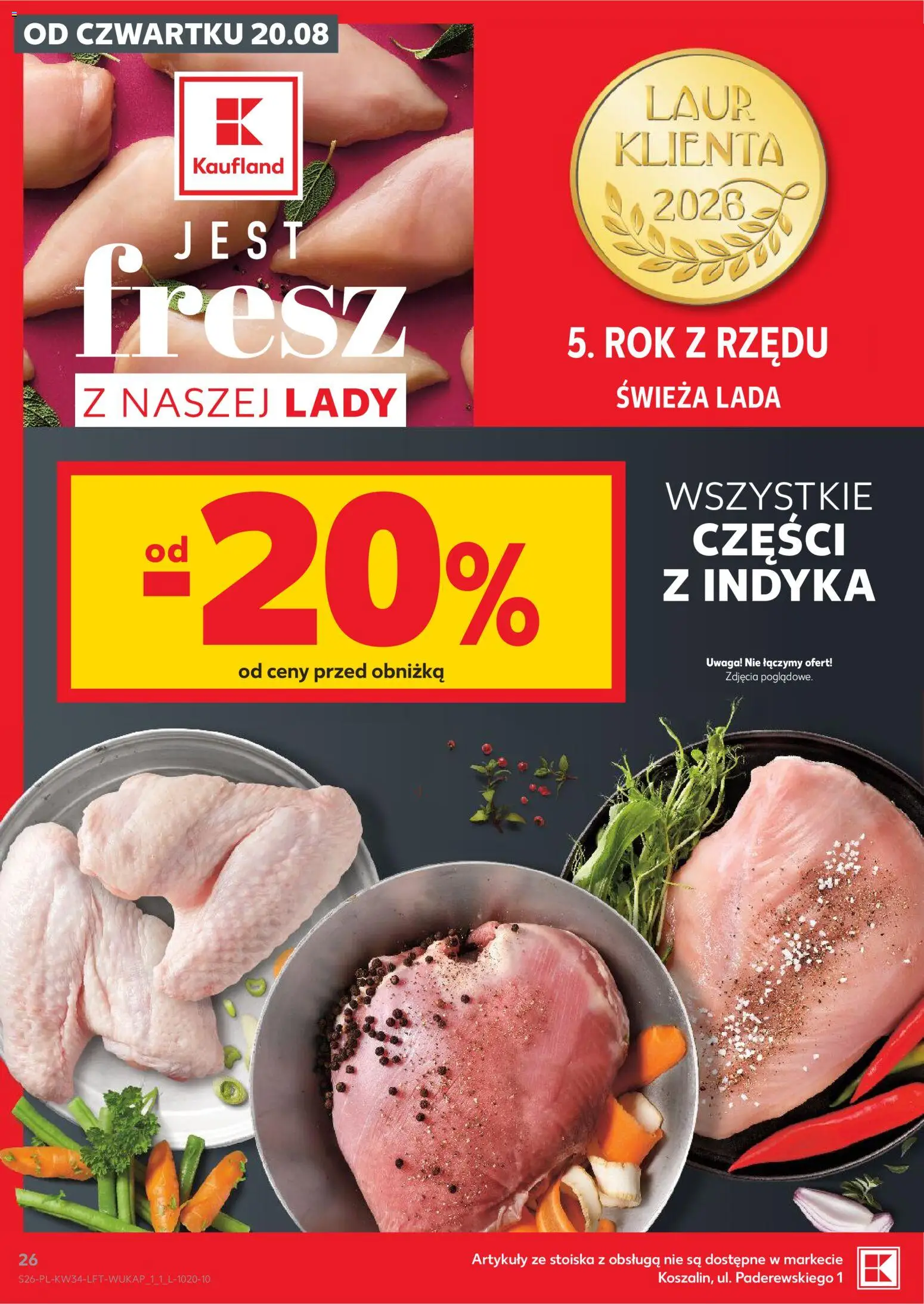 Kaufland gazetka od 20.08.2026 | Strona: 26