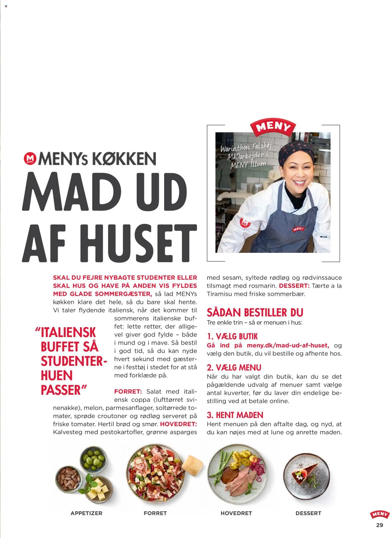 Meny tilbudsavis – gyldig fra 04.06.2026 | Side: 29 | Produkter: Brød, Rødløg, Salat, Asparges