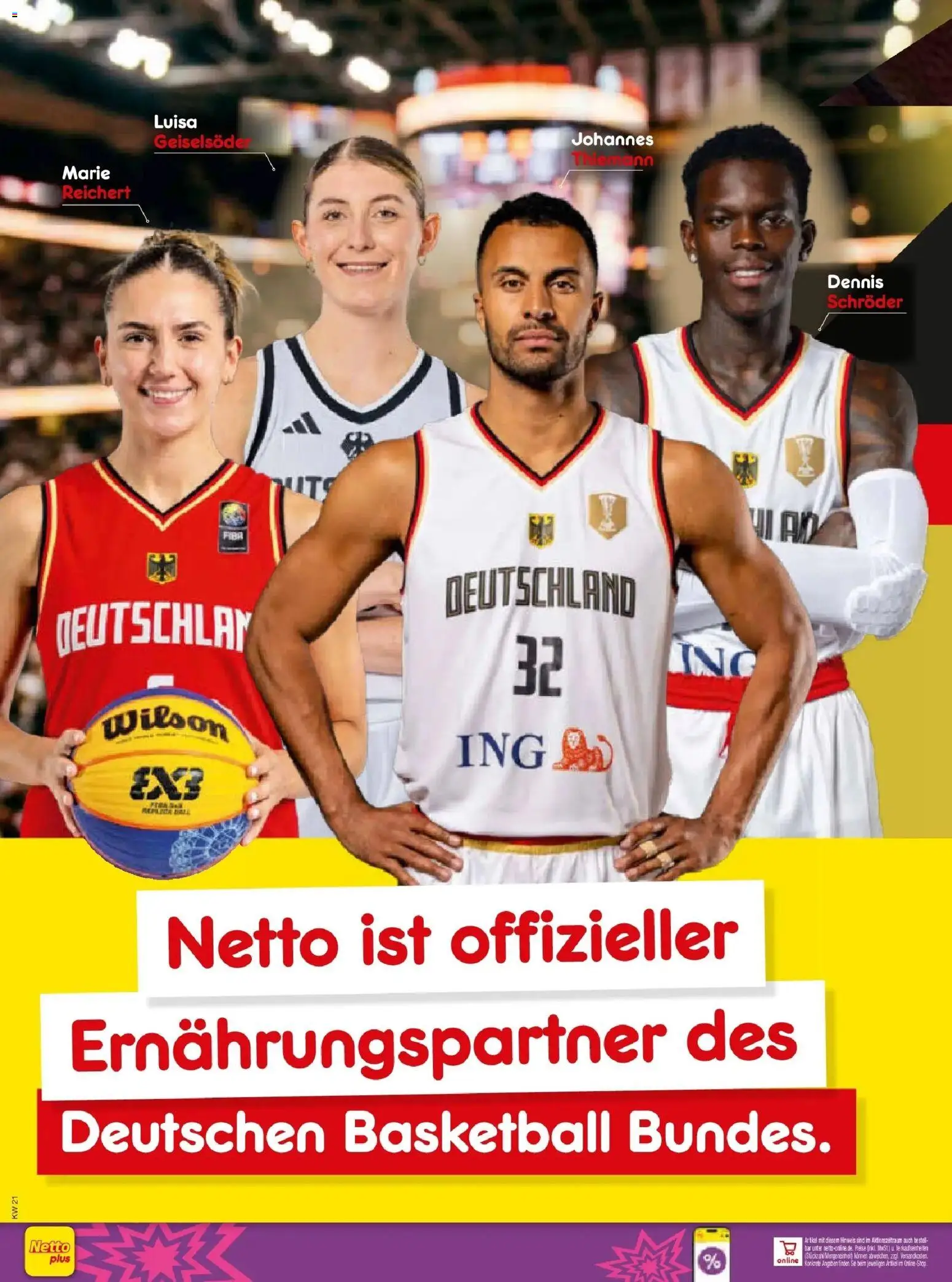 Netto Marken-Discount Prospekt Wuppertal	 – gültig ab 17.05.2026 | Seite: 50 | Produkte: Basketball