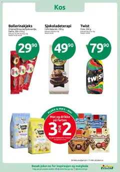 Forhåndsvisning av Joker kundeavis gyldig fra 11.05.2026 | Side: 9 | Produkter: Патч-корди, Sjokolade, Болти, Mix fructe