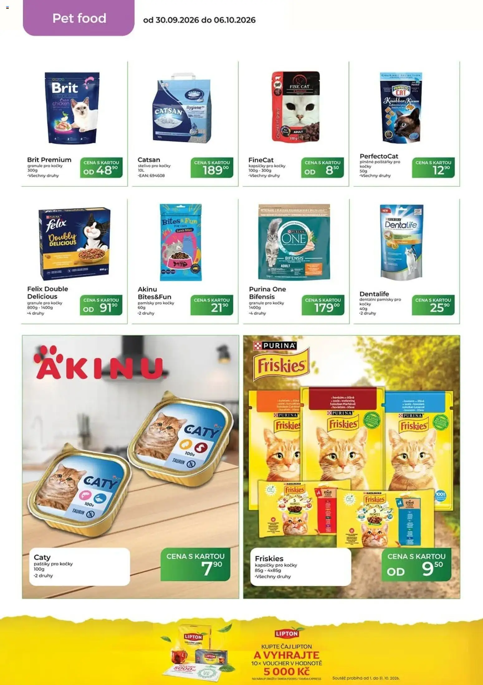 Tamda Foods leták od 30.09.2026 | Strana: 48 | Produkty: Catsan, Granule, Kapsičky pro kočky, Granule pro kočky