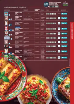 METRO - Prévisualisation de METRO - Guide Italie valide à partir de 28/05/2026 | Page: 87 | Produits: Base, Viande hachée, Pois, Viande