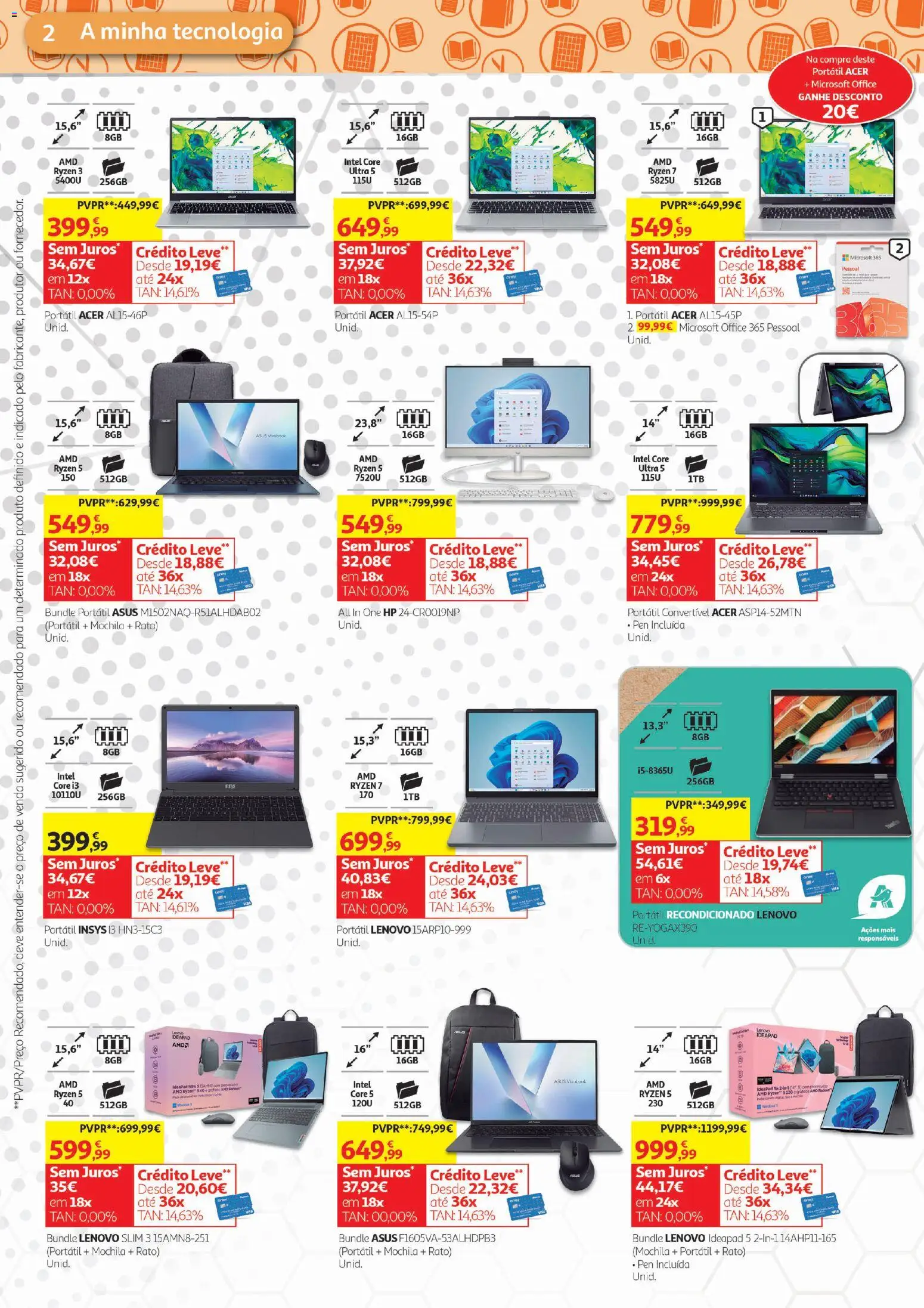 Auchan - Tecno Escolar │ válido de 19/08/2026 | Página: 2 | Produtos: Mochila, Pó