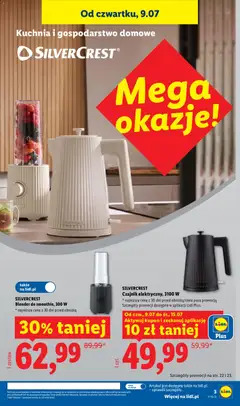 Pogląd oferty "SILVERCREST Blender do smoothie, 300 W, Blender do smoothie, 300 W" - ważna od 06.07.2026 | Strona: 3 | Produkty: Czajnik, Blender