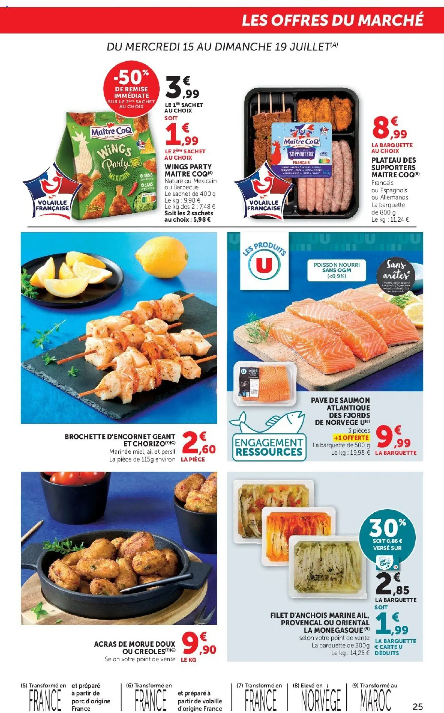 {H1} | Page: 25 | Produits: Barbecue, Morue, Porc, Poisson