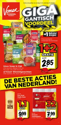 Vomar folder -  GIGA - Voorbeeld van een folder van Vomar, geldig van 04-10-2026