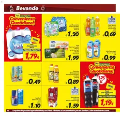 Anteprima del volantino SuperConveniente volantino Gela, Vittoria valido a partire dal 01/09/2026 | Pagina: 10 | Prodotti: Pesca, Ananas, Acqua naturale, Bibite