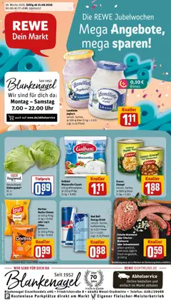 Rewe Prospekt Wesel ab 21.09.2026 gültig