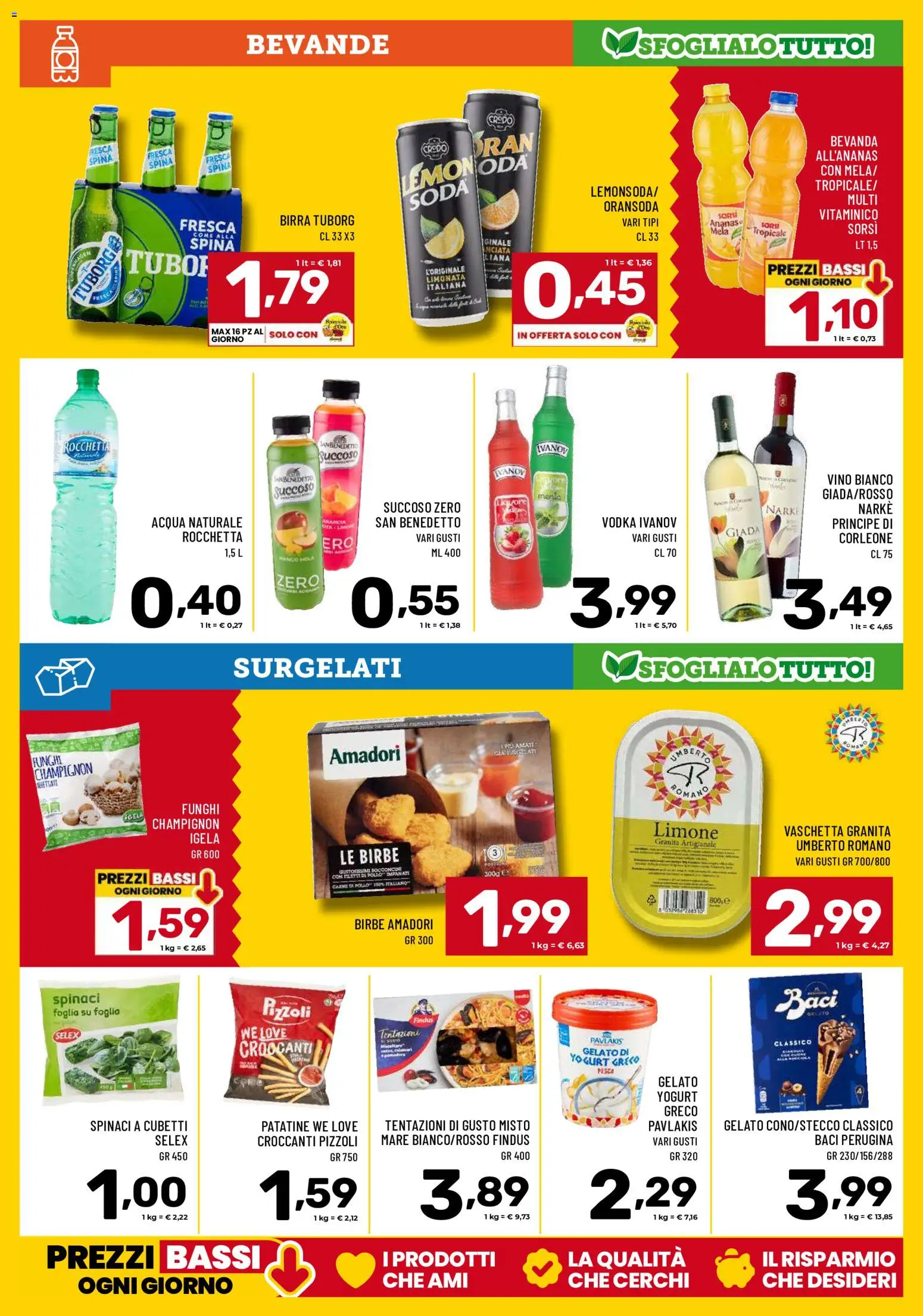 Volantino Il Centesimo del 22.05.2026 | Pagina: 11 | Prodotti: Yogurt, Patatine, Gelato, Pesca