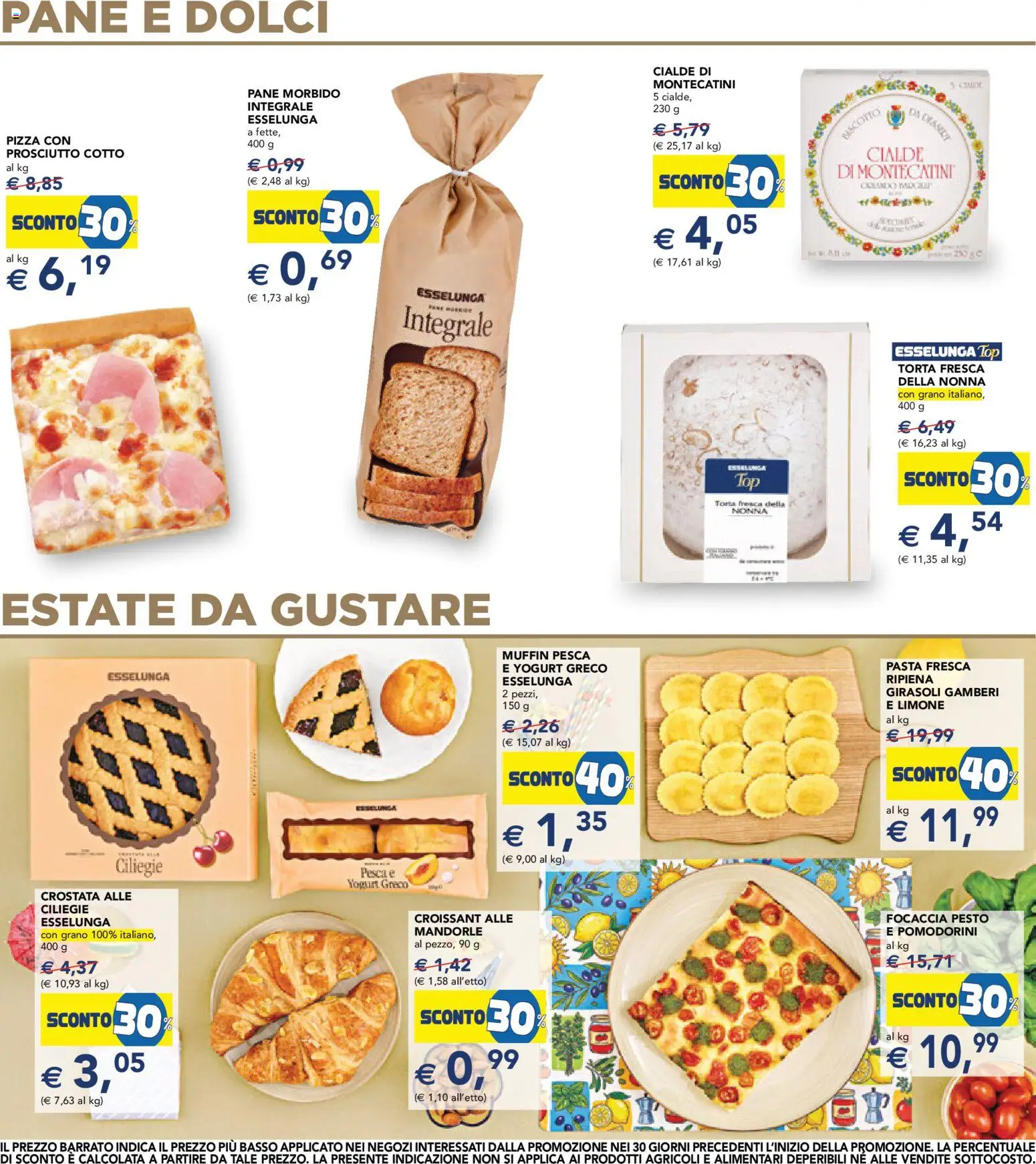 Volantino Esselunga S del 18.06.2026 | Pagina: 15 | Prodotti: Pomodorini, Pane, Pesca, Muffin