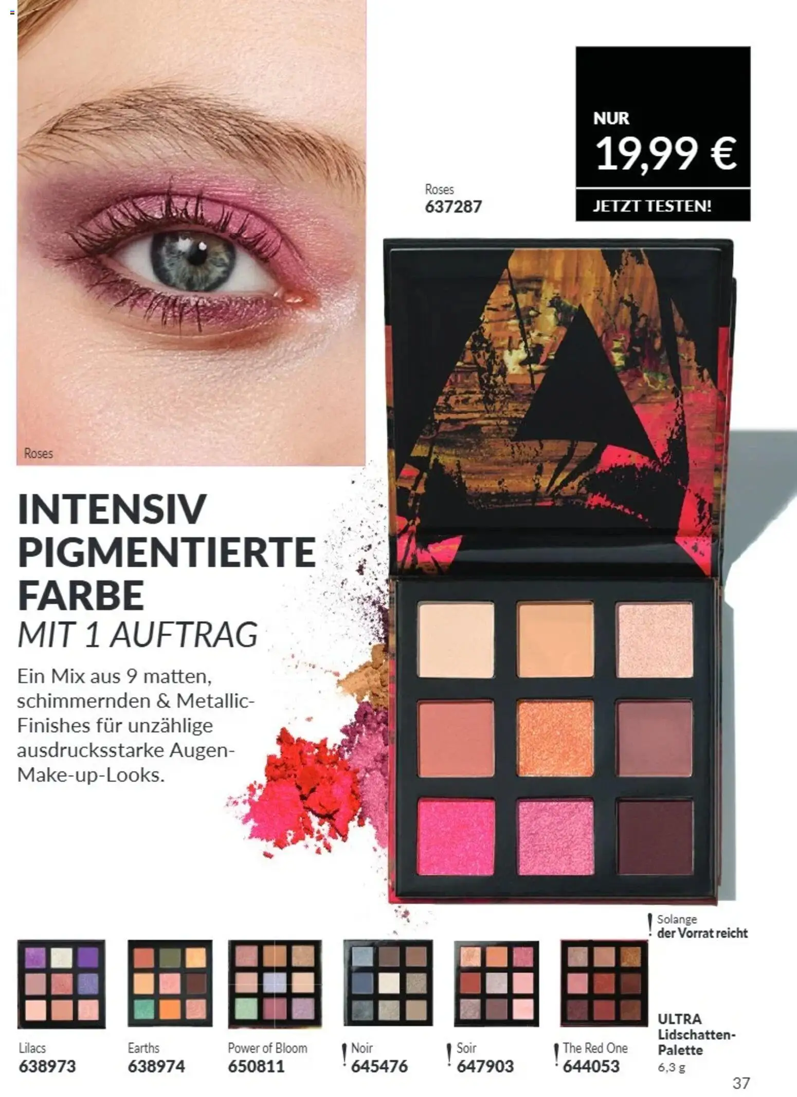 AVON Katalog August 2026 – gültig ab 08.08.2026 | Seite: 37 | Produkte: Lidschatten